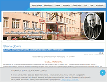 Tablet Screenshot of gimnazjum.gminabaranow.pl